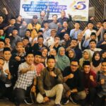 Pengurus dan anggota IKA PMII Lampung barat ketika jalin silaturrahim dan buber.
