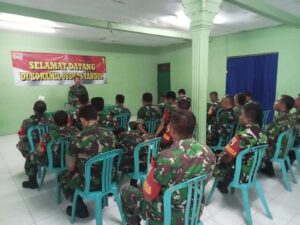 Danramil 0830/05 Tandes Sampaikan Arahan Panglima TNI