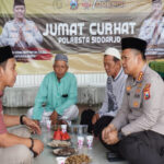 Jum'at Curhat Sarana Komunikasi Polresta Sidoarjo Bersama Warga Kalisampurno
