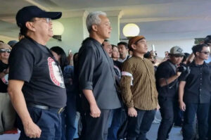 Ganjar Pranowo Orasi Kebangsaan di Sidoarjo Bersama Ribuan Pendukungnya