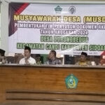Musdes Pembentukan Tim RKPDes Durungbedug Tahun 2024