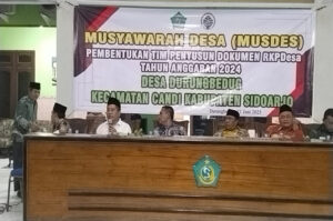Musdes Pembentukan Tim RKPDes Durungbedug Tahun 2024