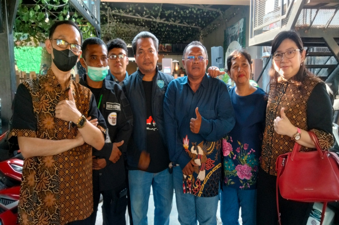 Respek Indonesia Gelar Kopdar Bersama Ojol Surabaya Raya