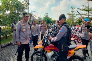 Polresta Sidoarjo Apel Gelar Pasukan Operasi Patuh Semeru 2023