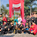 Camat Sukodono didampingi Kapolsek dan Danramil Sukodono bersama delapan perwakilan perguruan pencak silat di Sukodono antara lain, PSHT, PSHT PM, PSHT Winongo, IKSPI Kera Sakti, Netra gangga, Tapak suci, Persinas dan Pagar Nusa, mengikuti kegiatan upacara bendera peringatan HUT RI ke-78