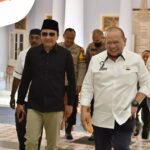 Ketua Dewan Perwakilan Daerah (DPD) RI La Nyalla Mattalitti melakukan kunjung ke Kabupaten Pasuruan, Senin 4 September 2023
