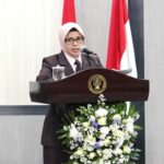 Bupati Blitar, Rini Syarifah hadiri Rapat Paripurna DPRD Kabupaten Blitar, di Gedung Graha DPRD, Senin 4 September 2023.