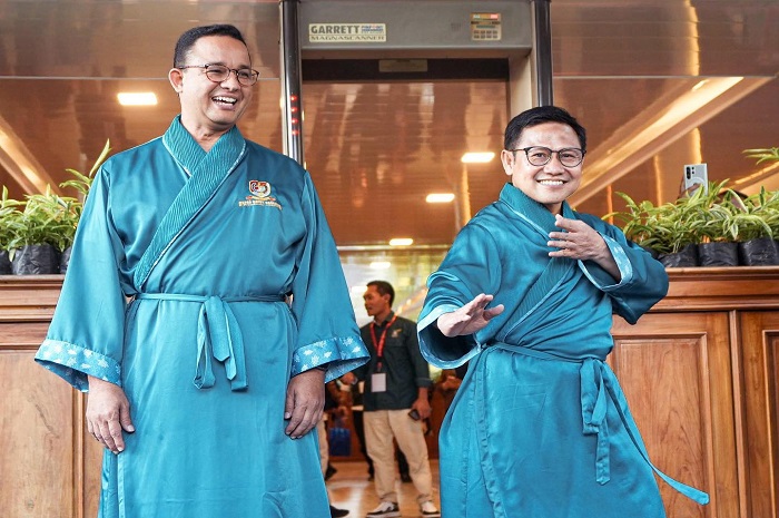 Pasangan Anies Baswedan dan Muhaimin Iskandar atau Cak Imin telah selesai menjalani tes kesehatan di RSPAD Gatot Subroto, Sabtu 21 Oktober 2023 sore.