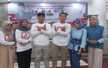 Pejuang Milenial Prabowo (PMP) Kabupaten Semarang deklarasikan dukungan dan siap memenangkan pasangan Prabowo-Gibran.