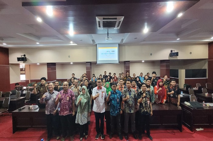 Dinas Komunikasi, Informatika, Statistik dan Persandian Kabupaten Blitar gelar peningkatan SDM melalui pelatihan Cyber Security Fundamental (CSF).