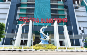 Lapangan Gelora Bung Tomo yang rencana disiapkan Shuttle dalam pelaksanaan Piala Dunia U-17.