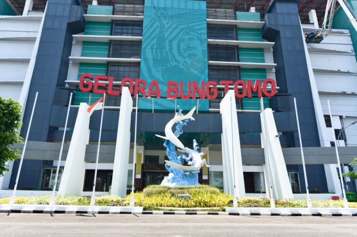 Lapangan Gelora Bung Tomo yang rencana disiapkan Shuttle dalam pelaksanaan Piala Dunia U-17.