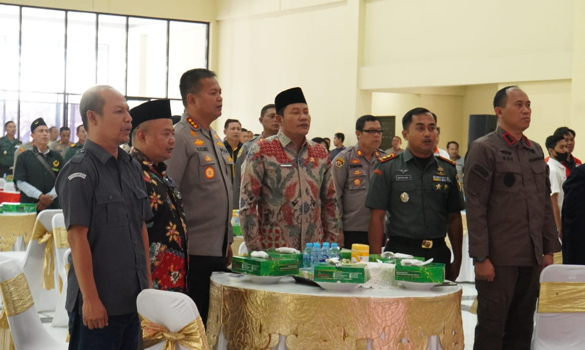Rakor Mantap Brata Semeru Bersama Forkompinda Sidoarjo Jelang Pemilu 2024