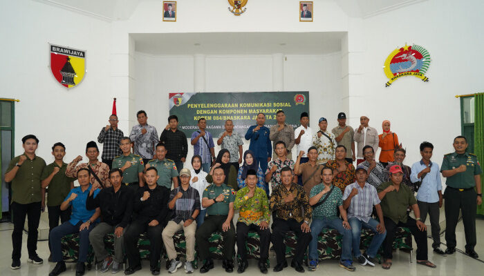 Korem 084/Bhaskara Jaya Gelar Komsos Bersama Komponen Masyarakat