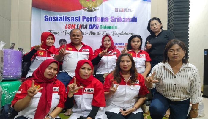Srikandi LSM LIRA Sidoarjo Sosialisasi Peran Ibu di Era Digitalisasi