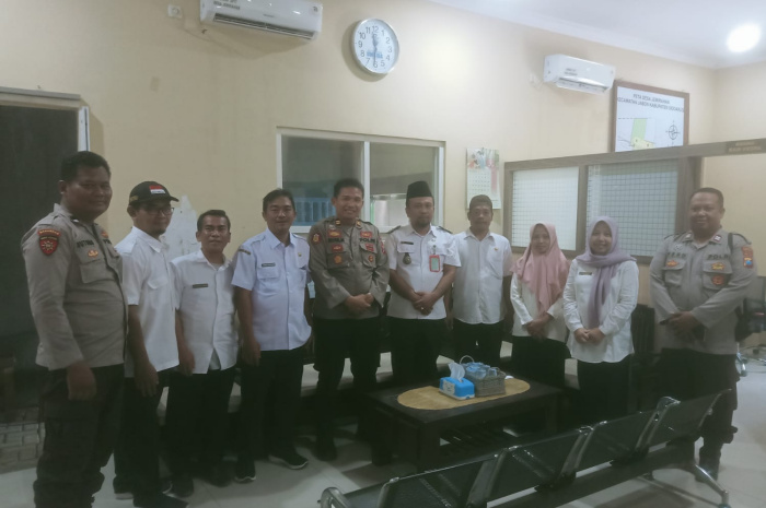 Polsek Jabon Sambang Desa Jaga Kondusifitas Kamtibmas