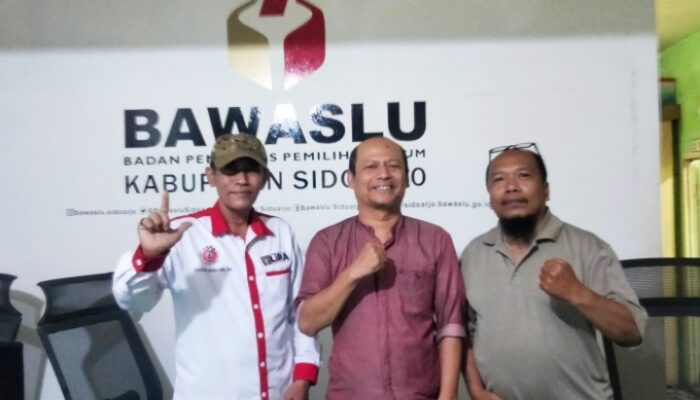 LSM LIRA Sinergitas Bersama Bawaslu Sidoarjo Awasi Penyelenggaraan Pemilu 2024