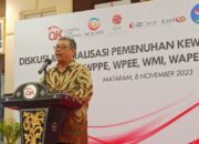 OJK Sosialisasi Pemenuhan Kewajiban Perizinan WPPE, WPEE, WMI, dan WAPERD untuk Menguatkan Integritas Pasar Modal Indonesia. (Doc.Ist)