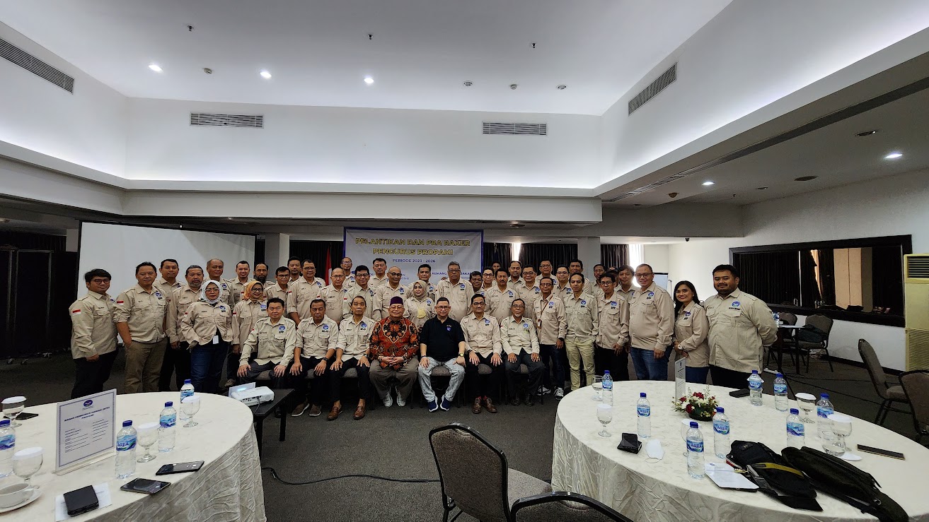 Foto: Pelantikan dan Pra Raker Pengurus Perkumpulan Profesi Pasar Modal Indonesia (PROPAMI) Masa bahkti 2023-2026. (Doc.PROPAMI/Panji)