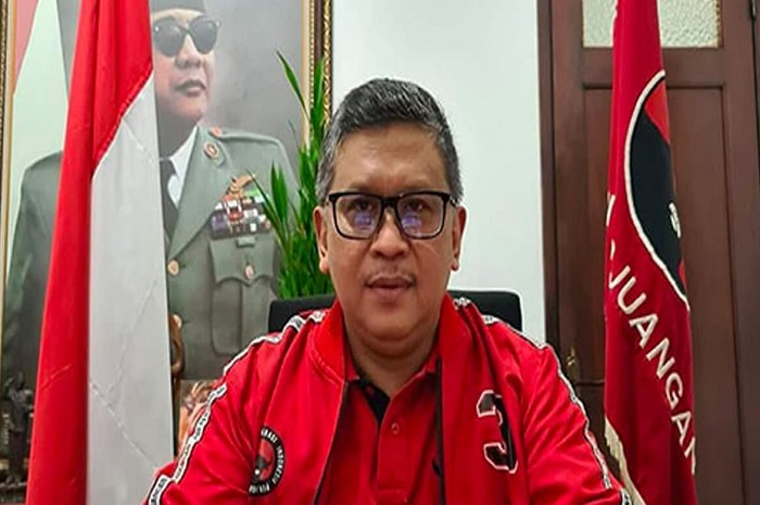 Sekretaris Jenderal (Sekjen) PDIP, Hasto Kristiyanto dalam keterangannya, Minggu 5 Oktober 2023.