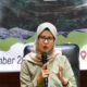 Bupati Blitar Rini Syarifah menghadiri kegiatan sarasehan dan tasyakuran penetapan Kawasan Hutan Dalam Pengelolaan Khusus (KHDPK) di Kabupaten Blitar.