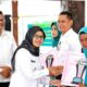 Bupati Blitar Rini Syarifah menghadiri kegiatan pembinaan Kelompok Kerja Kampung KB dan Apresiasi Pemenang Lomba Dapur Sehat Atasi Stunting
