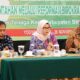 Bupati Blitar Rini Syarifah hadiri acara Bimbingan Teknis Peningkatan Kapasitas Sumberdaya Aparatur 2023 di Hotel Phoenix Yogyakarta, Sabtu 25 November 2023.