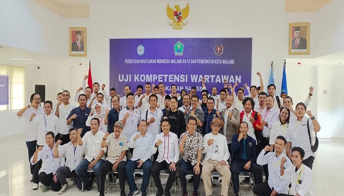 PWI Malang Sukses Gelar UKW Angkatan 54-55