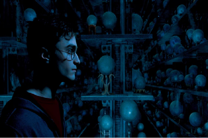 Harry Potter dan Orde Phoenix pertama kali memperkenalkan 'Lost Prophecy' kepada penonton, yang pada akhirnya menjadi bagian terpenting dari