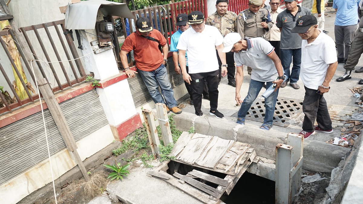 Antisipasi Banjir, Wabub Sidoarjo Sidak Rumah Pompa