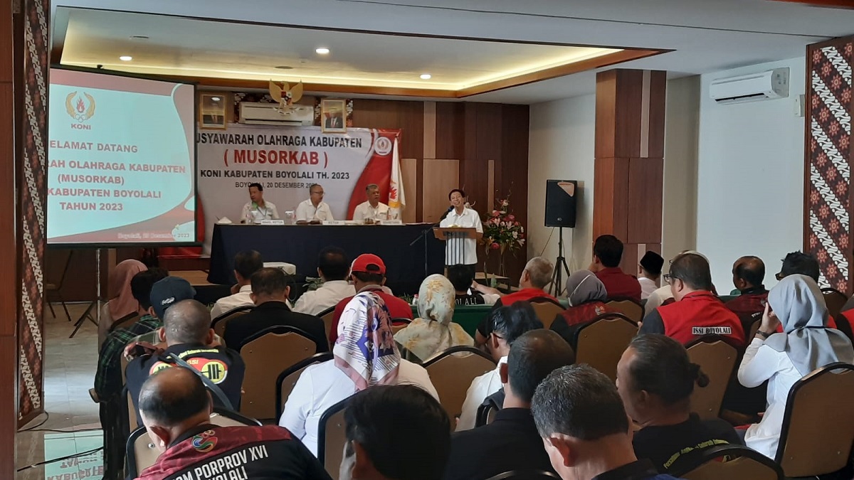 Ketua KONI Terpilih Komitmen Akan Perbaiki Cabang Olahraga di Boyolali