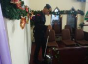 Jaga Kondusifitas Natal 2023, Polisi Sterilisasi Gereja di Sidoarjo