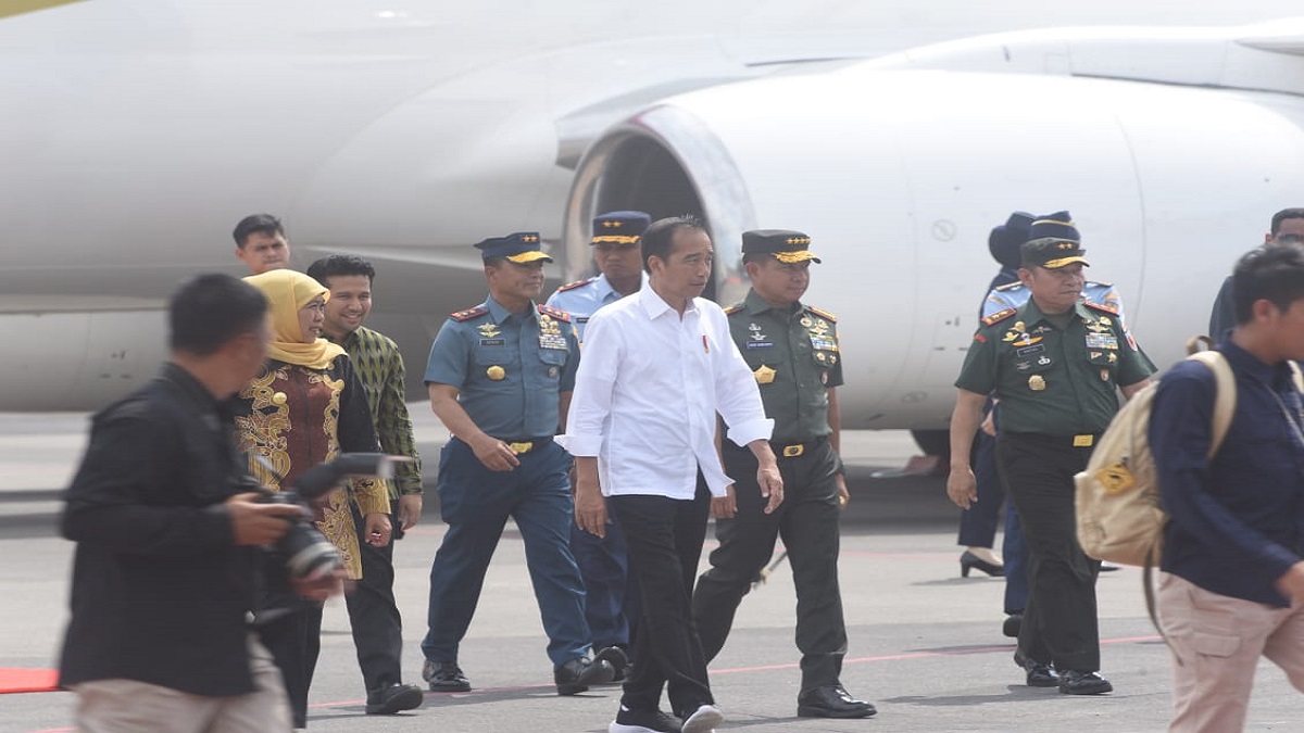 Presiden Jokowi Kunker 3 Lokasi di Sidoarjo