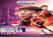 Timnas Indonesia vs Australia, Link Live Streaming Babak 16 Besar Piala Asia 2023