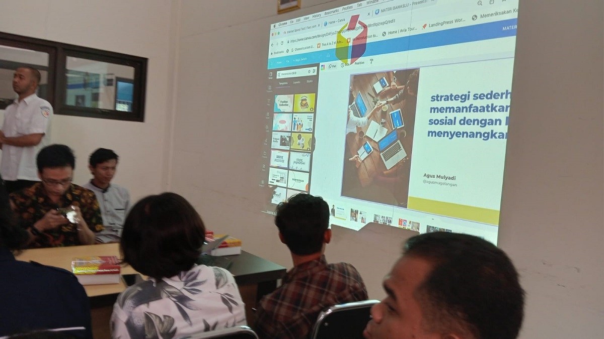 Tingkatkan Pengawasan Kampanye Pemilu, Bawaslu Boyolali Minta Panwascam Melek Informasi