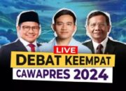 Link Live Debat Ketiga Calon Wakil Presiden
