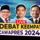 Link Live Debat Ketiga Calon Wakil Presiden