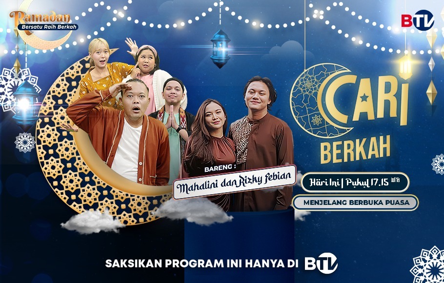 Rizky Febian dan Mahalini Berantem, Siapa yang Sule Bela? Saksikan “Cari Berkah” BTV Sore Ini Ya!