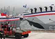 Angkatan Laut Taiwan Resmi Terima Dua Korvet Rudal Kelas Tuo Chiang Terbaru