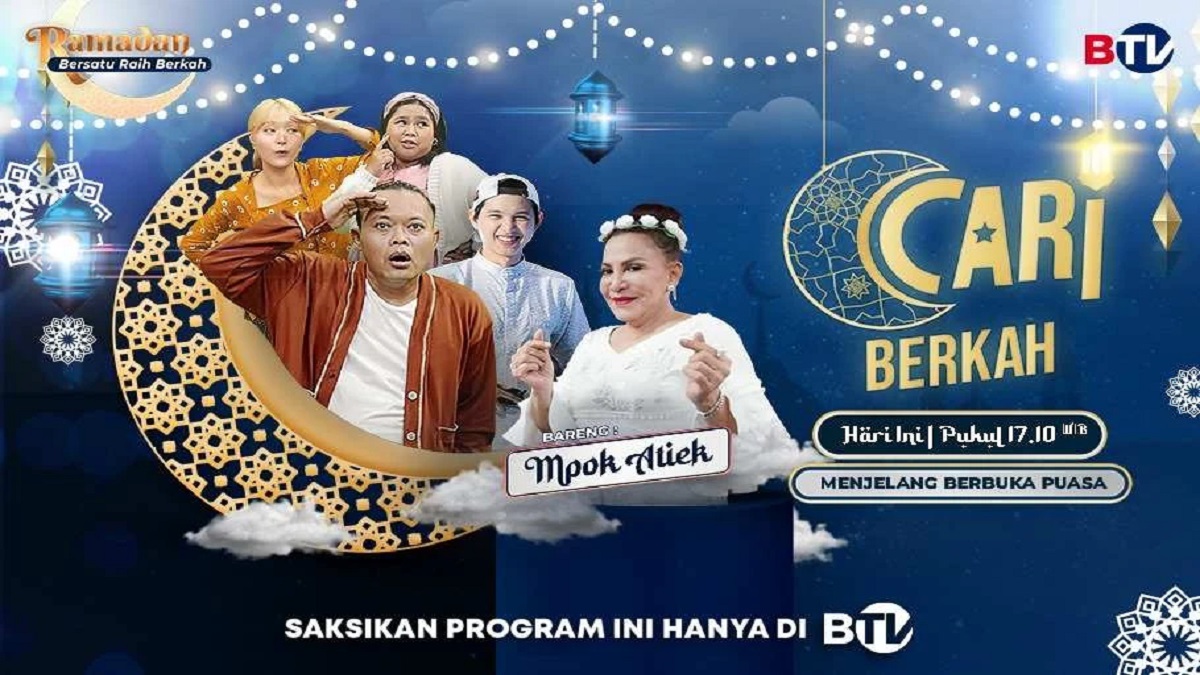 Cari Berkah BTV: Mpok Atiek Diajak Tinggal di Rumah Sule