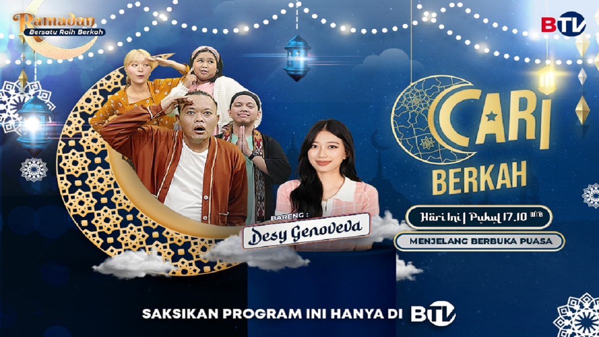 Cari Berkah BTV: Sule Ketahuan Mesra-mesraan dengan Desy Genoveva