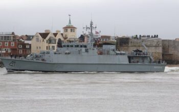 Sampai Ganti Nama, Pemburu Ranjau Ukraina Tinggal di Pangkalan Angkatan Laut Portsmouth