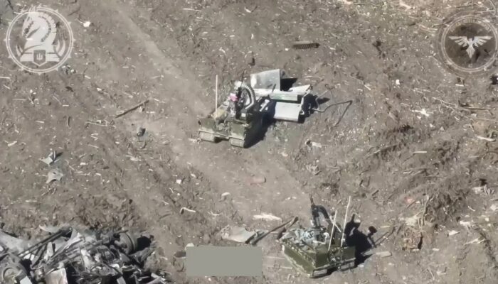 Pasukan Rusia Perluas Wilayah dengan Kendaraan Tempur Darat Tanpa Awak di Ukraina