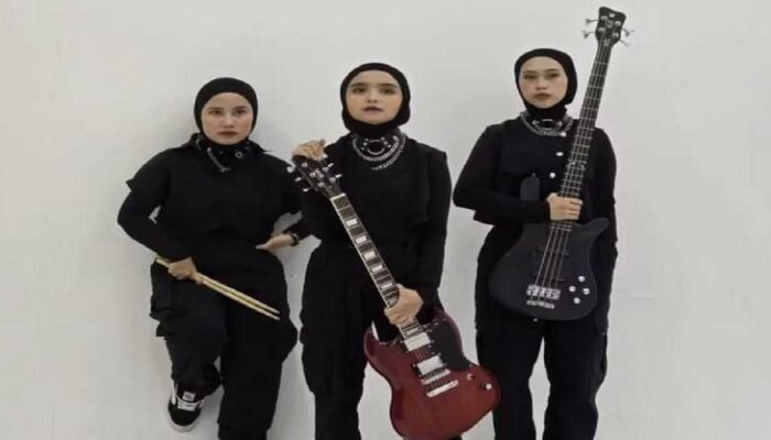 Band Heavy Metal Hijab VOB Asal Indonesia Bakal Tampil di Festival Glastonbury