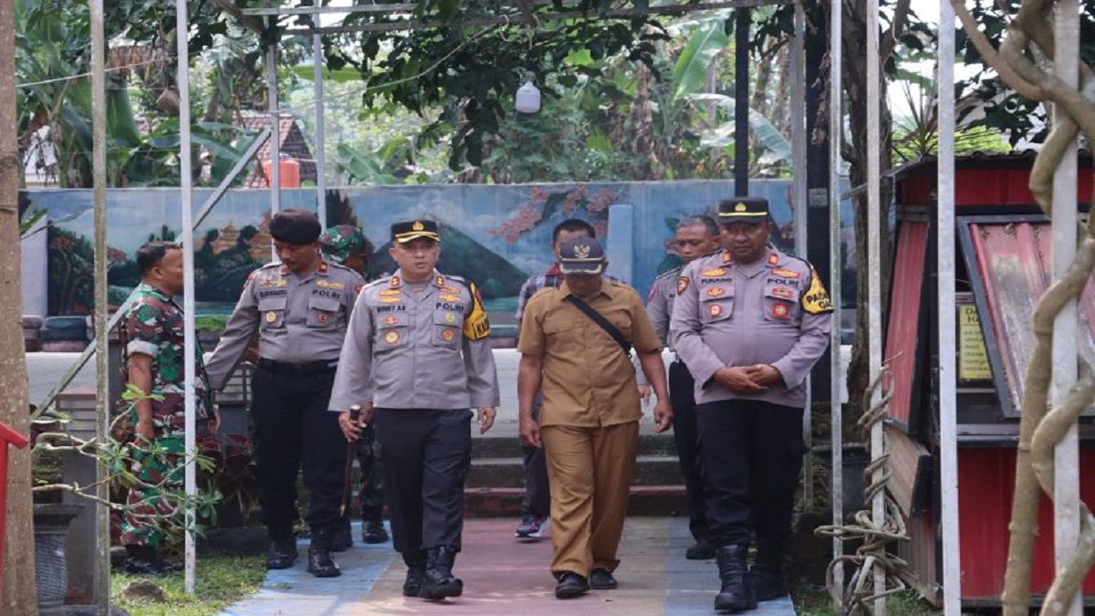 Jelang Pengesahan Warga Baru PSHT, Kapolres Blitar Tinjau Lokasi
