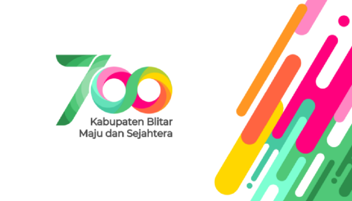 Citra logo Hari Jadi Blitar (HJB) ke-700