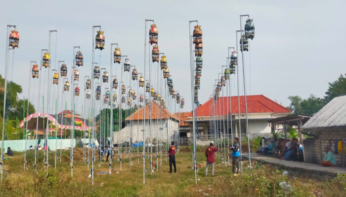 Peringati Hari Bhayangkara ke 78, Forkopimcam dan Kades se Pangarengan Gelar Lomba Seni Suara Burung Perkutut