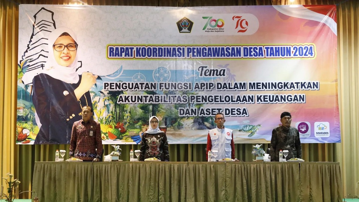 Bupati Blitar Buka Rakorwasdes: Tingkatkan Akuntabilitas Pengelolaan Keuangan dan Aset Desa