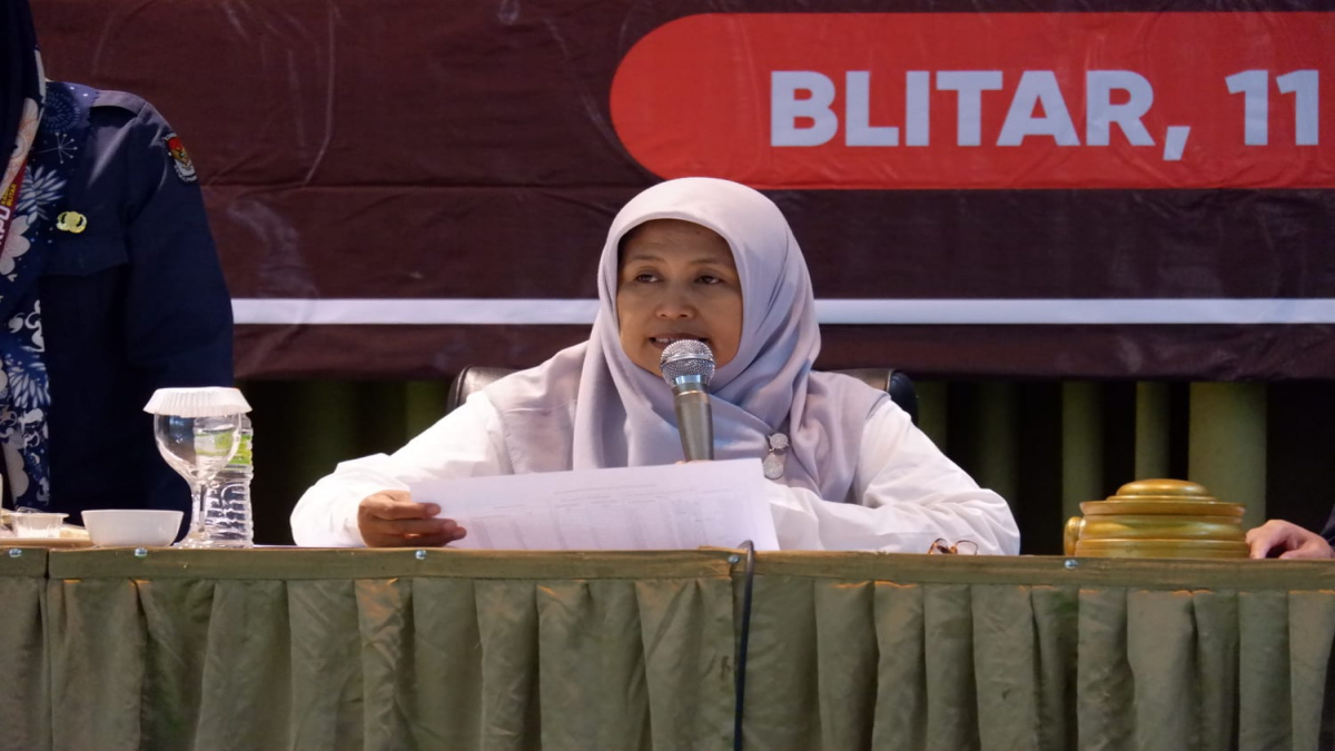 Drama KPU Kabupaten Blitar Saat Pleno DPHP, Tak Lakukan Monitoring Hingga Diikuti 2 Komisioner Saja