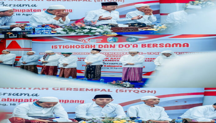 HUT Kemerdekaan RI ke 79, SITQON Sampang Gelar Istighosah di Pendopo Trunojoyo Dihadiri Kiyai Mamak dan H. Ab